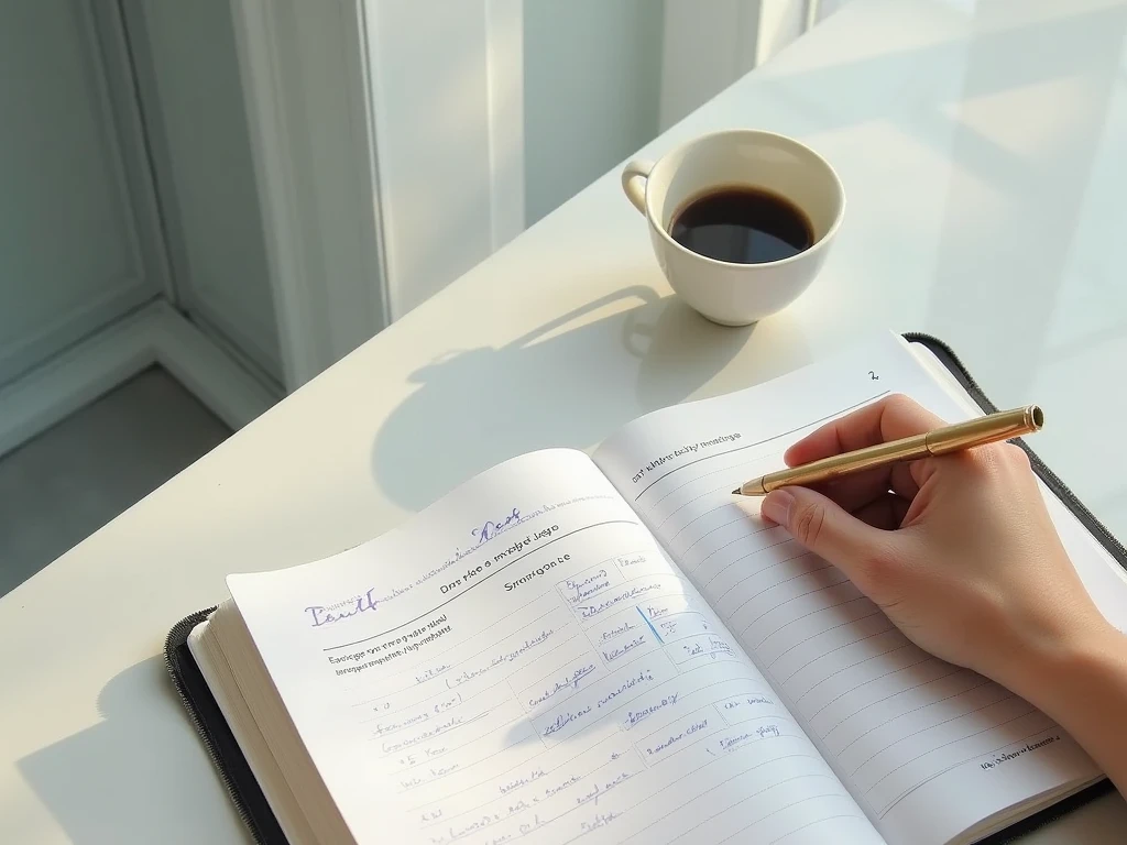 Abstract illustration representing mindful focus and mental clarity